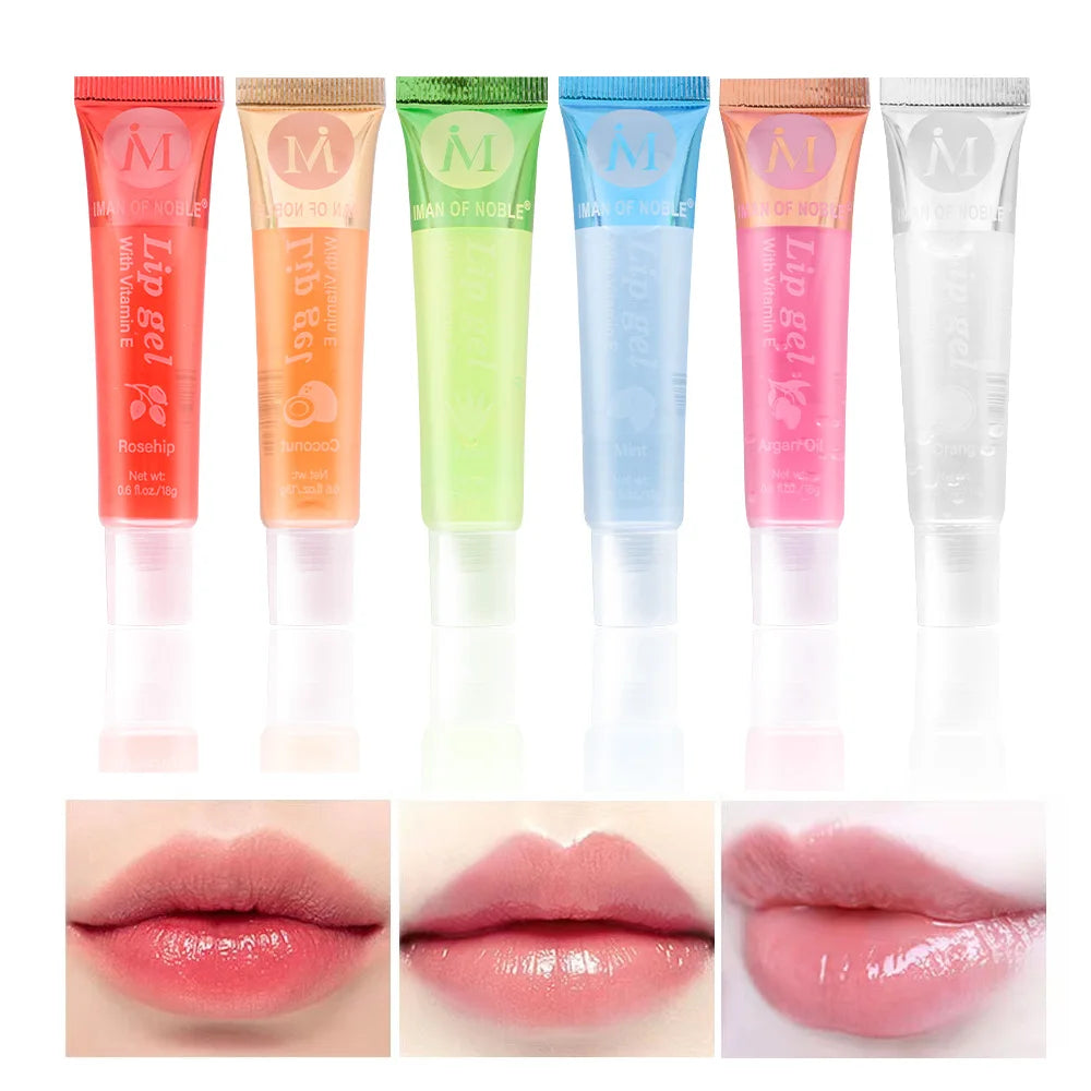 Iman of Noble 6-Piece Fruity Hydrating Lip Gloss Set - 18ml
