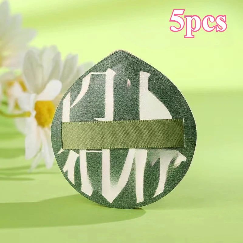 5Pcs Marshmallow air cushion powder puff dry and wet dual-purpose super soft sponge liquid foundation without powder