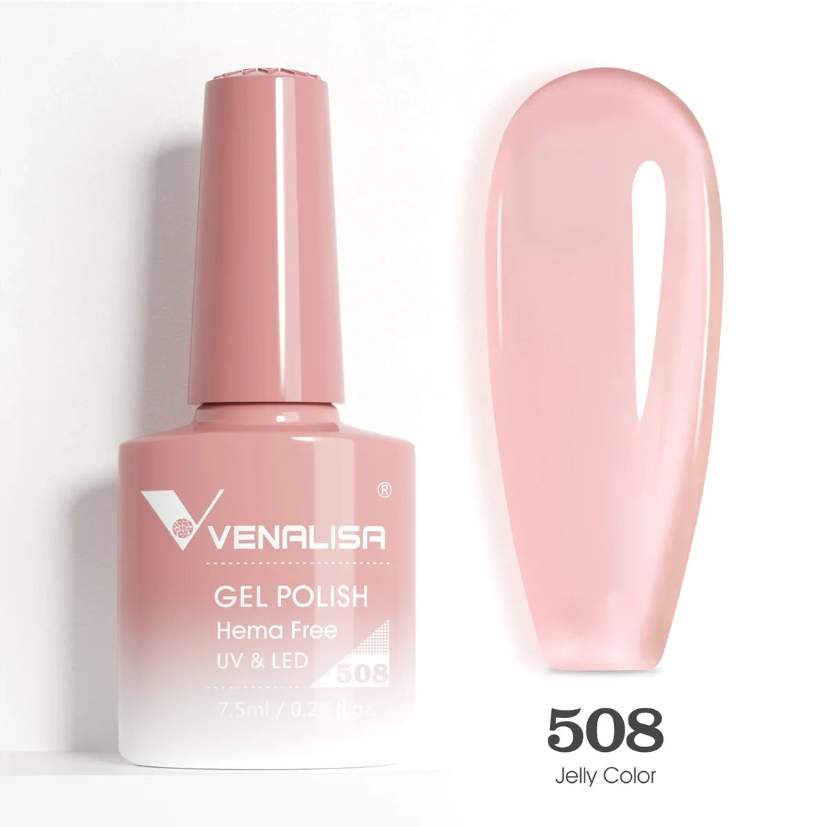 Venalisa VIP5 TPO FREE Jelly Pink Nude Collection Nail Gel Polish Glitter Gorgeous Soak Off UV LED Gel Varnish Nail Manicure