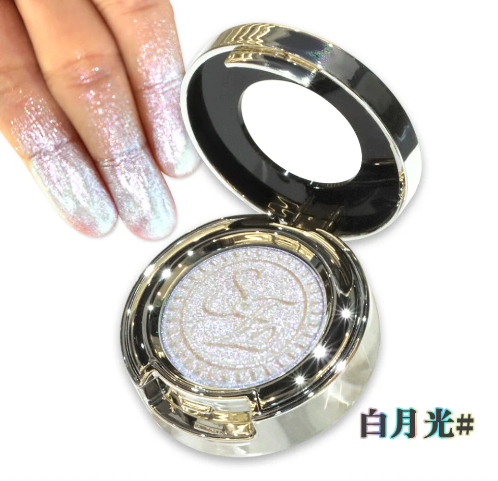 SheenEffect chameleon pigment Eyeshadow Single eye shadow Long-lasting Highlighter Easy to blend portable Makeup Cosmetics
