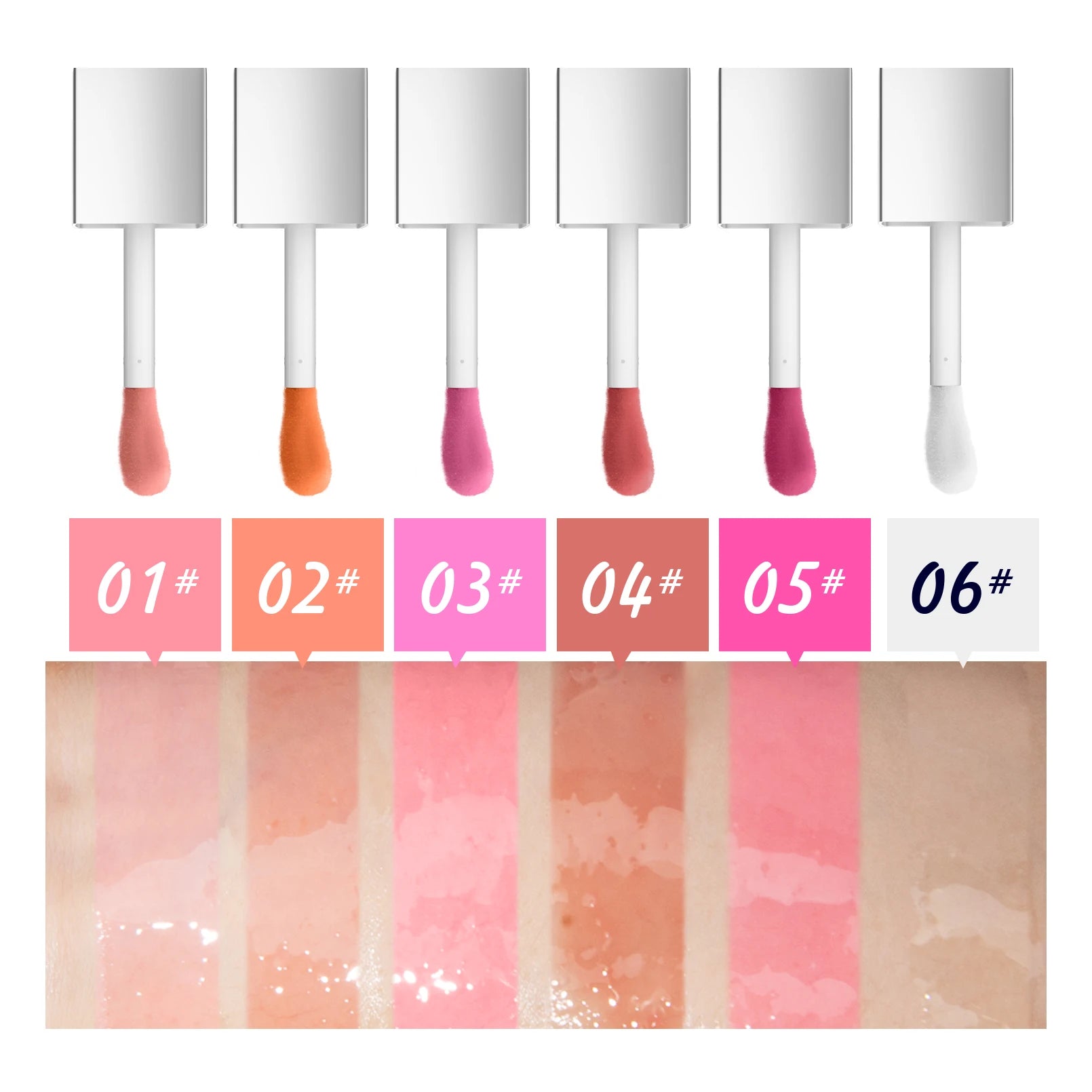 Crystal Jelly Moisturizing Plumping Lip Glow Oil - 8ml