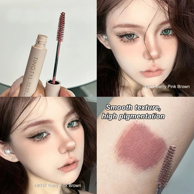 Light Golden Brown Dyeing Eyebrow Cream Long Lasting Waterproof Quick-dry Pink Liquid Dyeing Eyebrow Enhancers Makeup Cosmetics