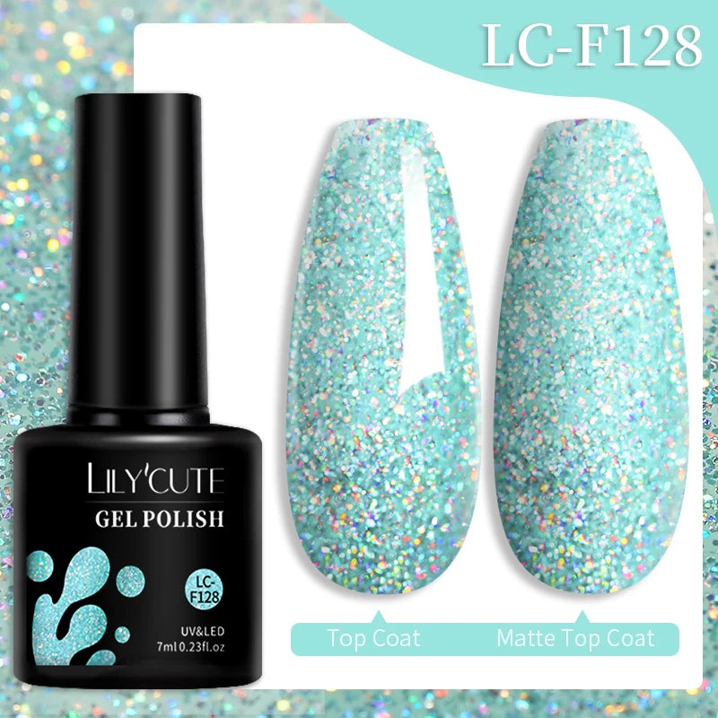 LILYCUTE 15ML Quick Extension Gel Nail Polish Milky White Clear Pink Color French Manicure Finger Prolong Nail Hard Gel Varnish