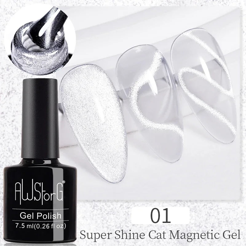 AWStorG 15ML Magic Remover  Fast Nail Gel Polish Clean UV Soak Off Semi Permanent Varnish Nail Art Removal Tools Manicur