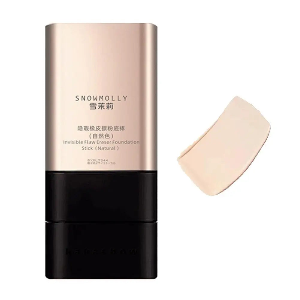 1/2PCS 2 in 1 Lightweight Foundation Stick Radiant Long-Lasting Full Coverage Hydrating Natural Finish Foundation Stick Makeup