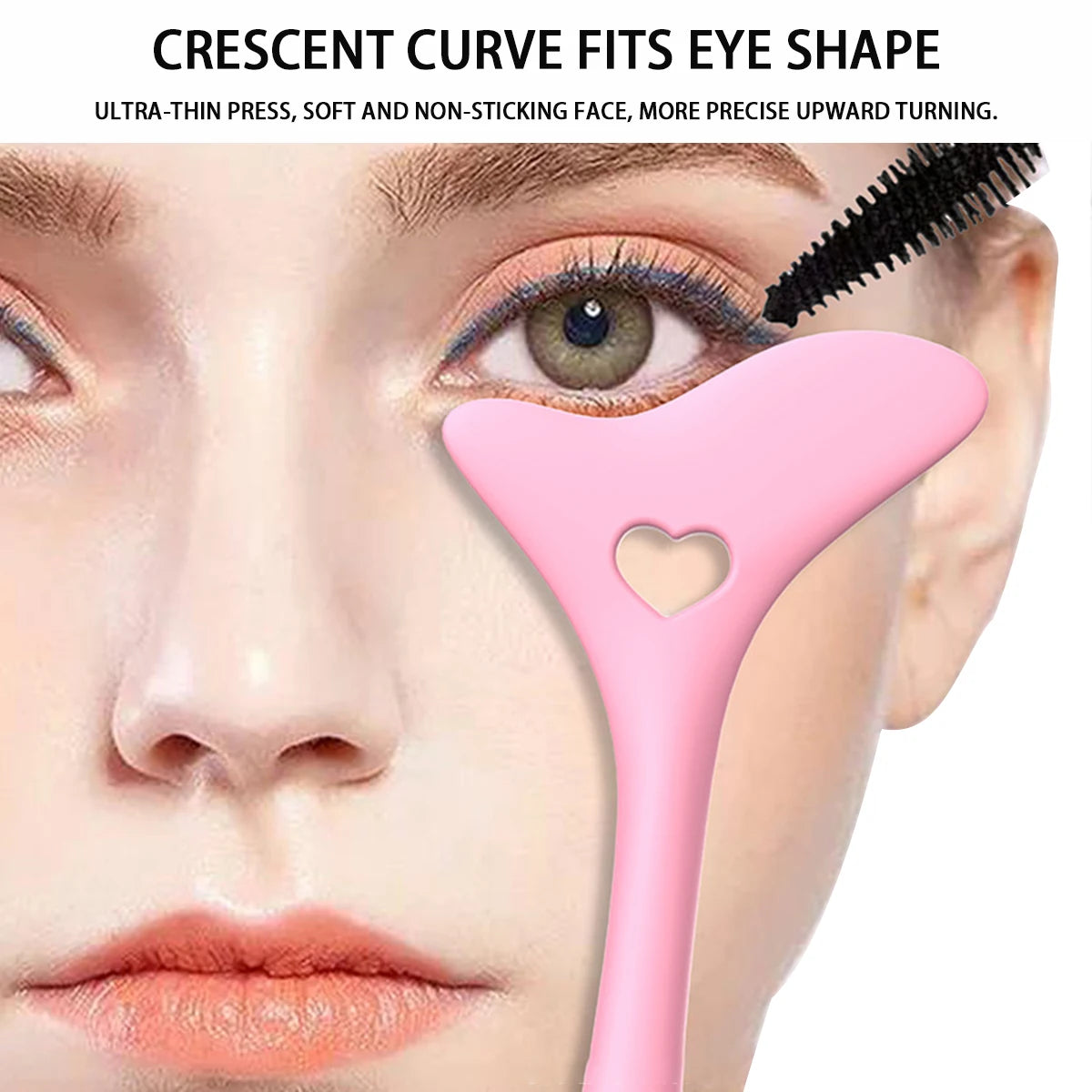 Multifunctional Silicone Eyeliner Stencils Winged Tip Aid Mascara Shield Applicator Set For Eyeliner Mask Applicator Makeup Tool