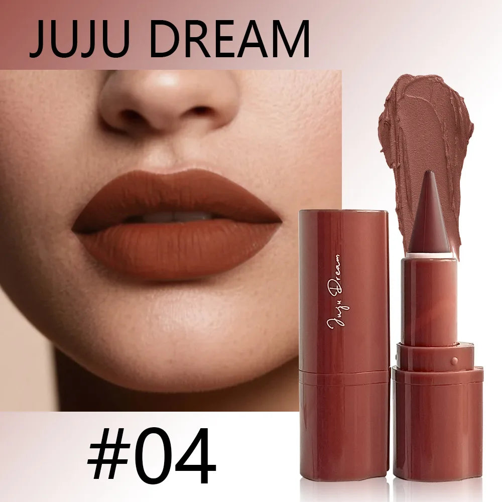 Tapered Gradient Lip Liner Matte Black Brown Velvet Lipstick Waterproof Non Sticky Contouring Tint Lipliner Crayon Lip Makeup
