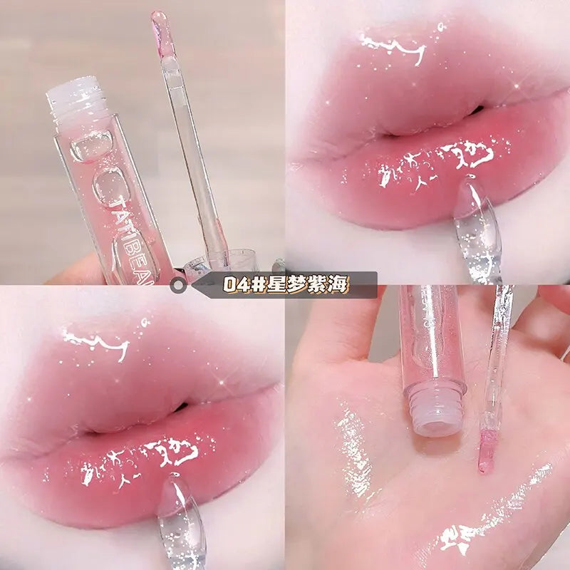 Uuny Transparent Moisturizing Lip Oil - Water Gloss Finish