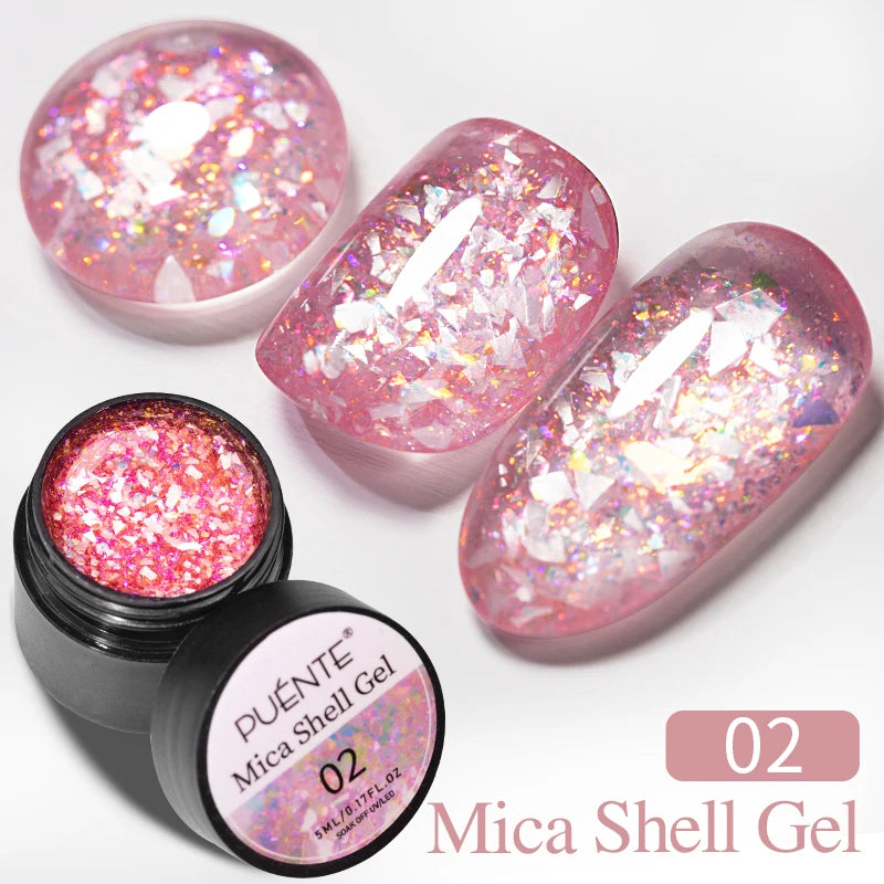 7.5ML Sparkling Rainbow Cat Magnetic Gel Nail Polish Pinkish Purple Laser Cat Eye Gel Soak Off UV Nail Art Varnish For Manicure