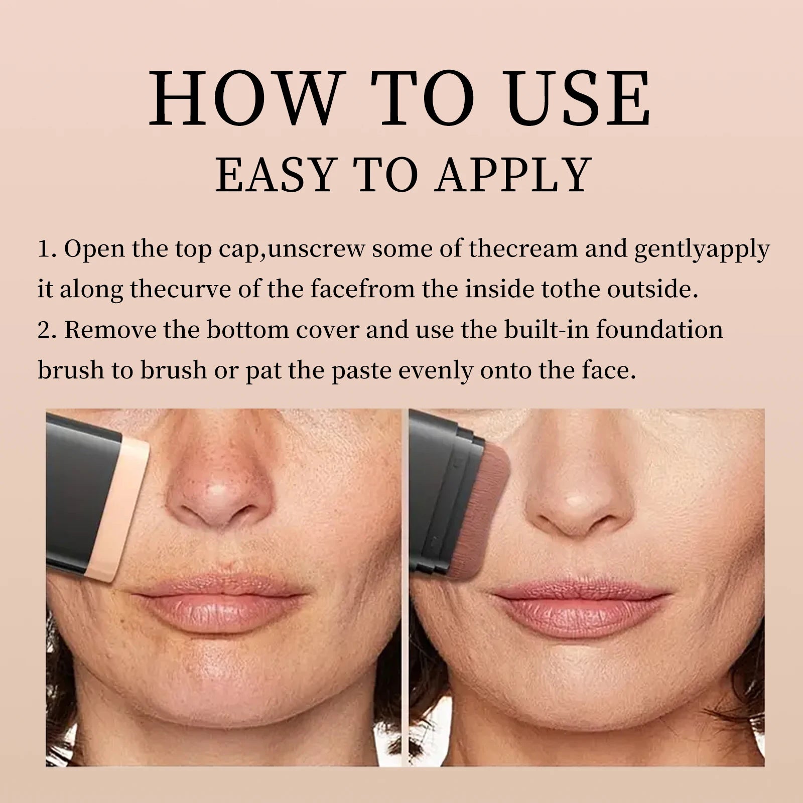 O'cheal 2-in-1 Concealer Foundation & Contour Stick 15g