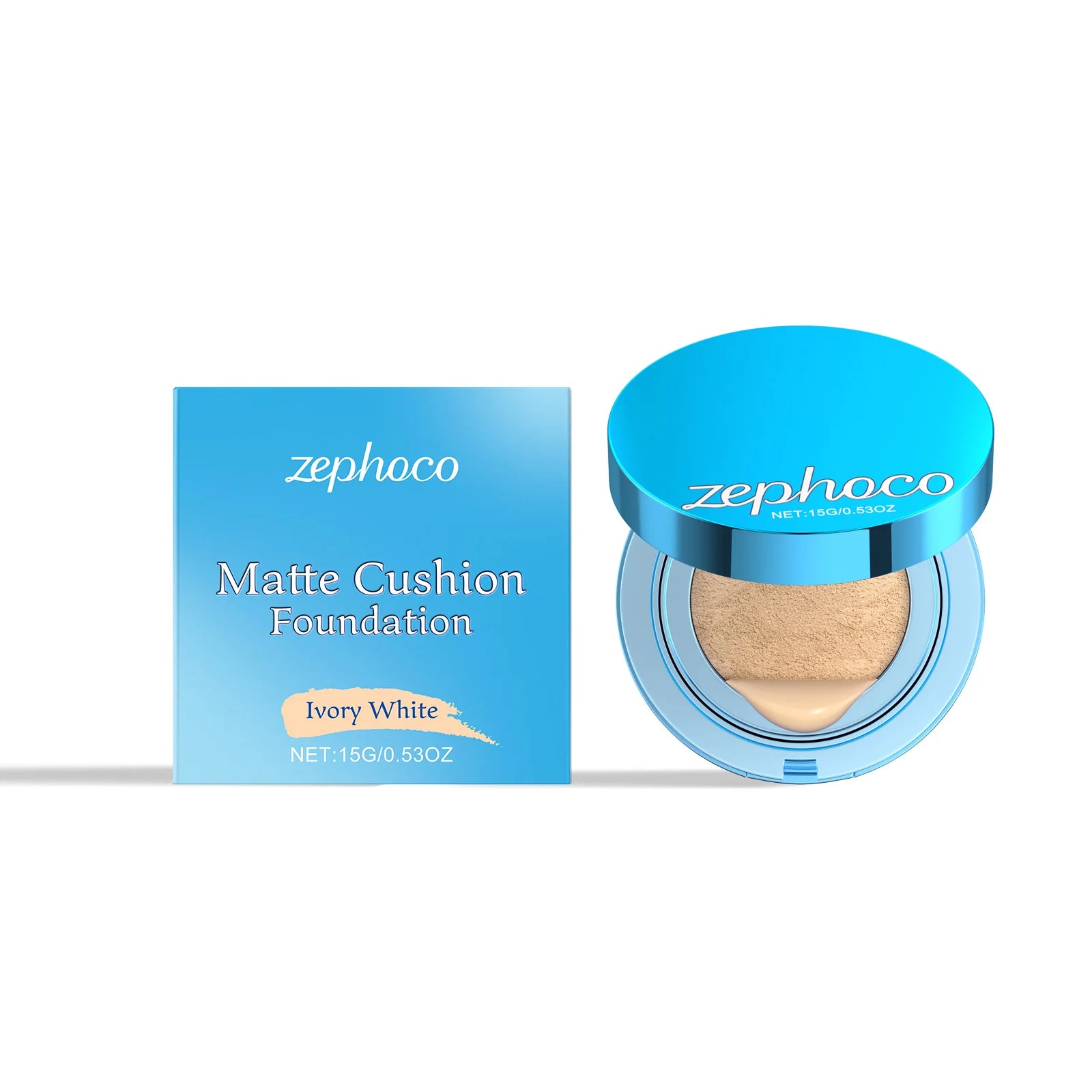 Cushion Foundation Concealer Matte Long Lasting Oil-Control Waterproof CC Cream Nature Whitening Face Makeup Cosmetics BB Cream