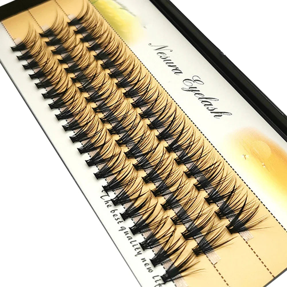 VIP customer customization 40D 60D 80D Mink Eyelashes 60 Bundles Natural Eyelash extension 3D Russia Individual Eyelash Cluster