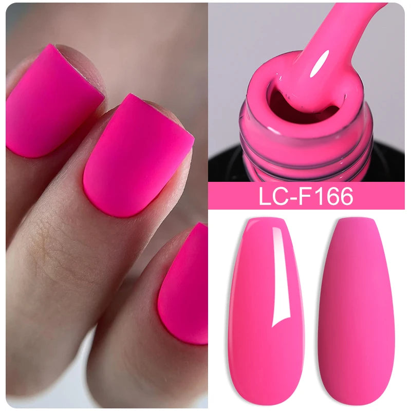 LILYCUTE 7ML Black Silver Red Reflective Glitter Gel Nail Polish Sparkling French Soak Off Long Lasting Manicure Nails Art Gel