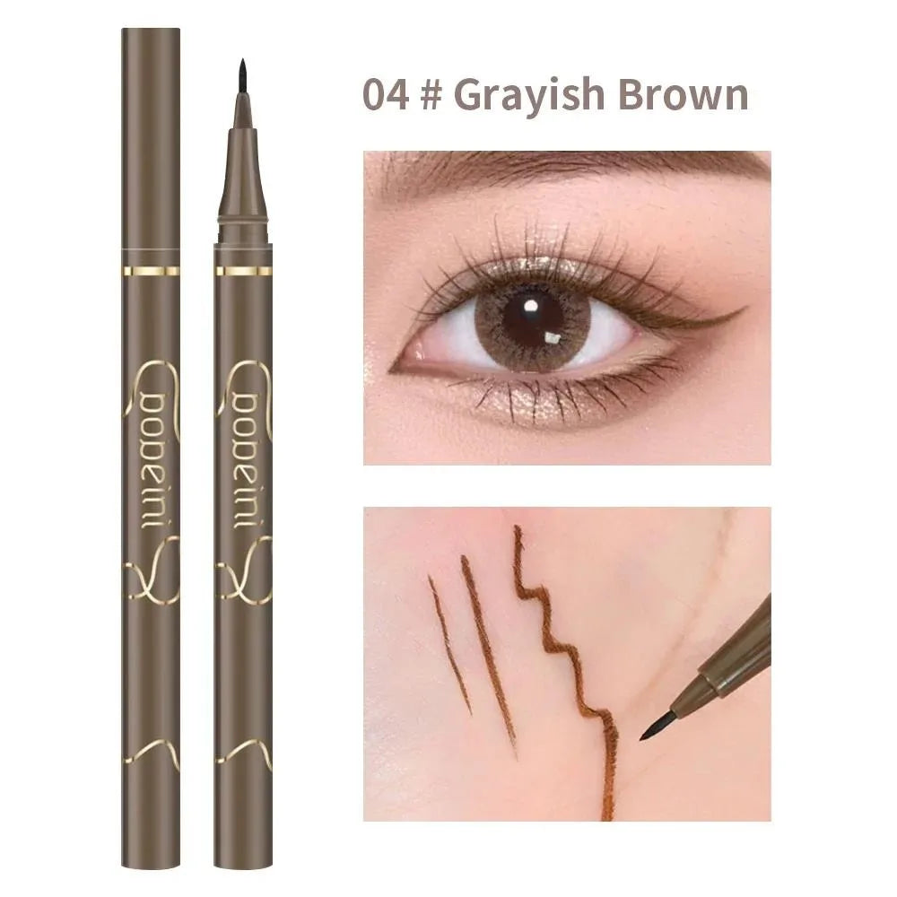 Waterproof Quick-Drying Liquid Eyeliner - Ultra-Fine Matte Finish