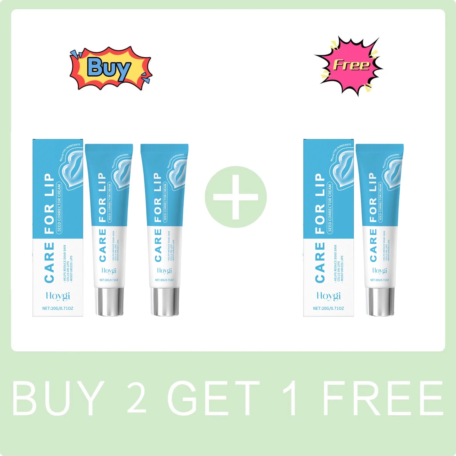 Hyaluronic Acid Moisturizing Lipstick , Refreshing, Hydrating and Preventing Cracking Diluting Lip Lines Daily Care Lip Balm ﻿