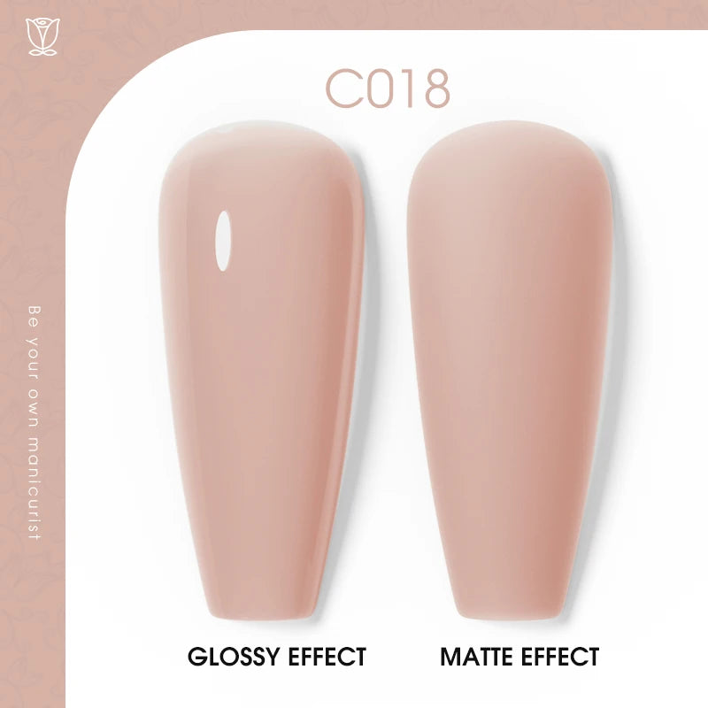ROSALIND 7ml/15ml Summer Green Gel Nail Polish Semi Permanent Nail Art Manicure Soak Off Top Base Matt Hybrid Varnishes UV Gel