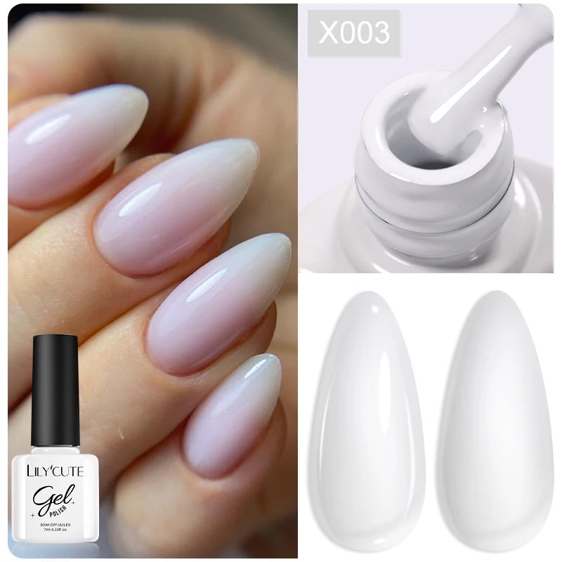 LILYCUTE 5ML Metallic Painting Liner Gel Nail Polish Super Bright Gold Silver Mirror Drawing Gel Semi Permanent Line French Nail