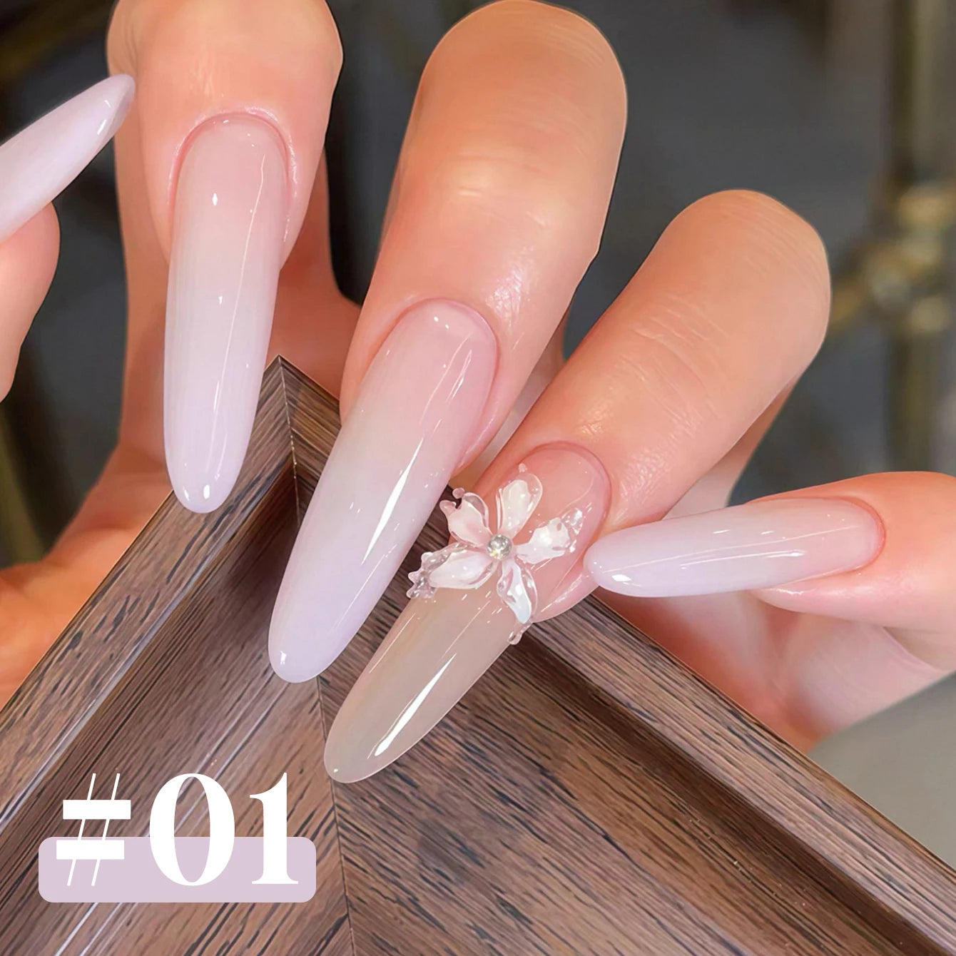 MIANEL 12ML 1-6PCS 2026 New Release Jelly Dopamine Candy Gel Nail Polish - Multi-Color Nude Sheer Finish Bestseller