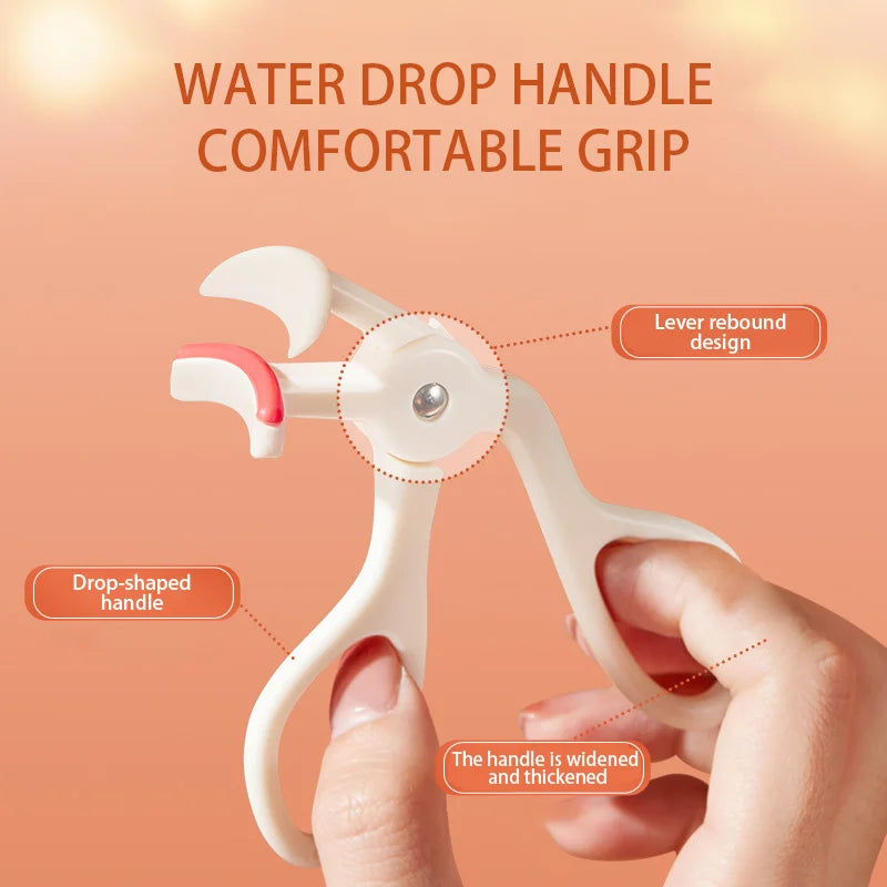1/2PCS Portable One-Clip Eyelash Curler Easy To Operate Long-Lasting Styling Wide-Angle And Partial Eyelash Curler Makeup Tools