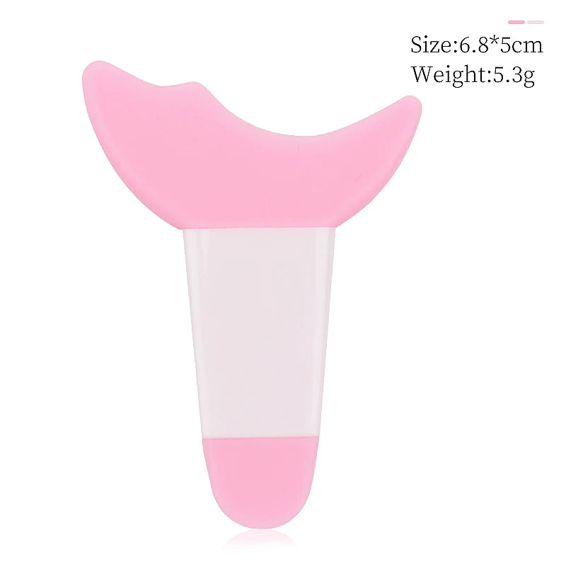 Silicone Eyeliner Stencil Wing Tips Marscara Drawing Lipstick Wearing Aid Face Cream Mask Applicator Mould Makeup Tool Resusable