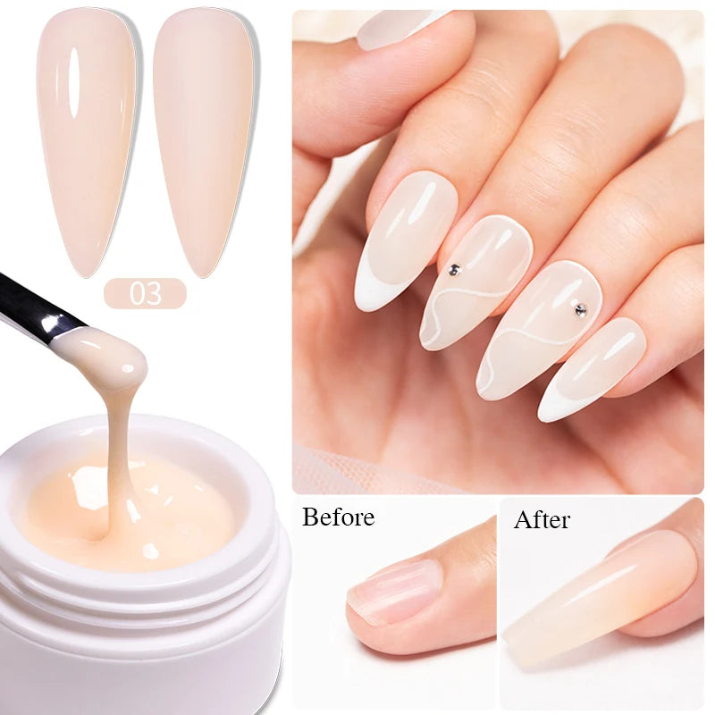 5ml Golden Silvery Metallic Painting Liner Gel Polish Chrome Mirror Effect Semi-Permanent Varnish For Stunning French Nail Art