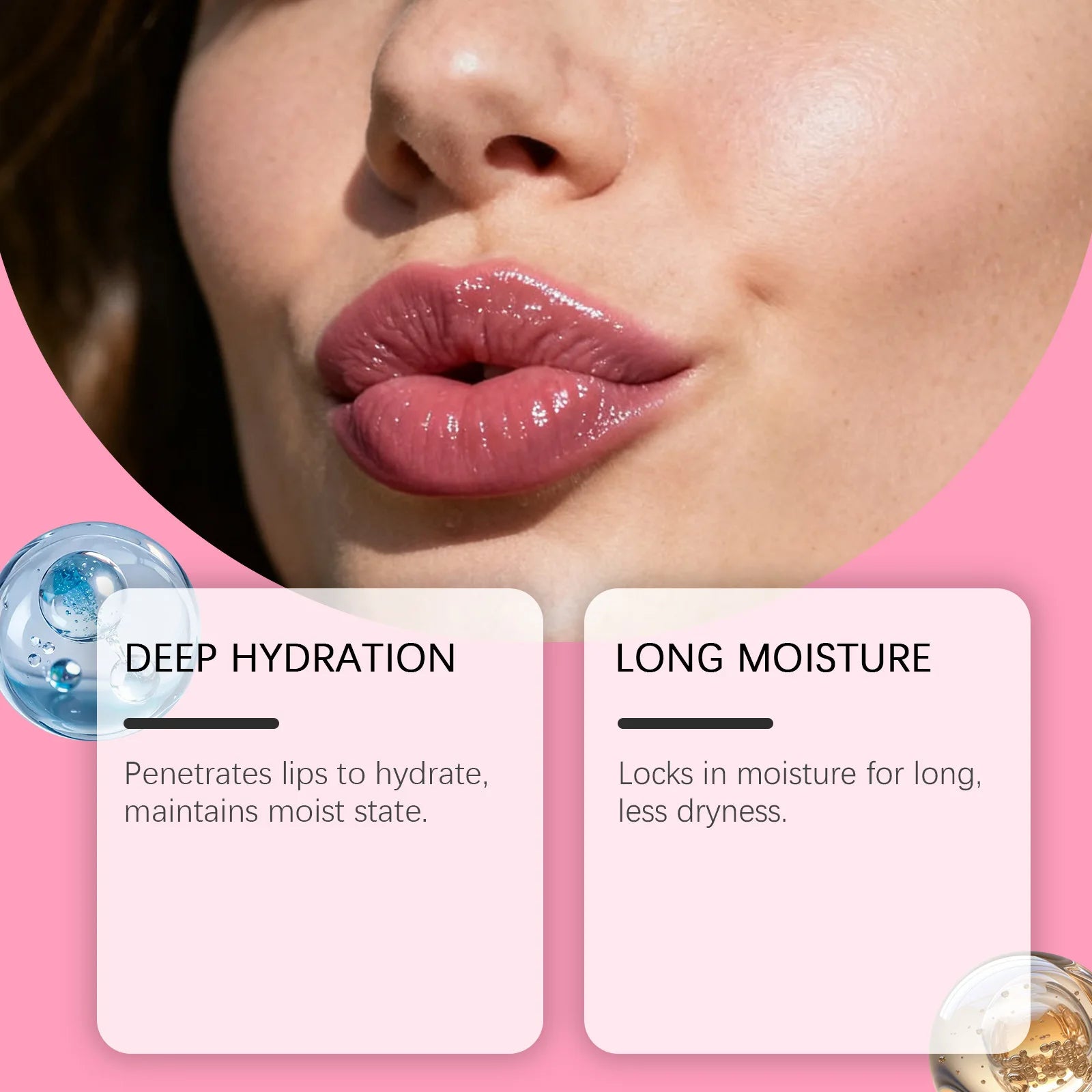 Improved Lip Dullness Lip Mask Moisturizing and Nourishing Caring for Lip Skin Softening Reducing Lip Lines and Plumping Lip