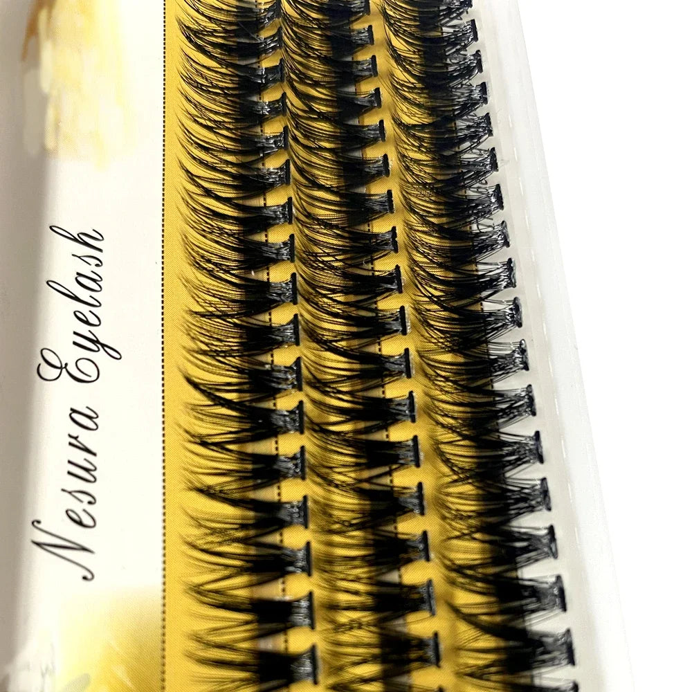 VIP customer customization 40D 60D 80D Mink Eyelashes 60 Bundles Natural Eyelash extension 3D Russia Individual Eyelash Cluster