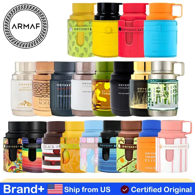 Armaf Odyssey Eau De Parfum Spray Long-Lasting Fragrance for Unisex 100ML Neutral Perfume Cologne Natural Perfume Pheromone