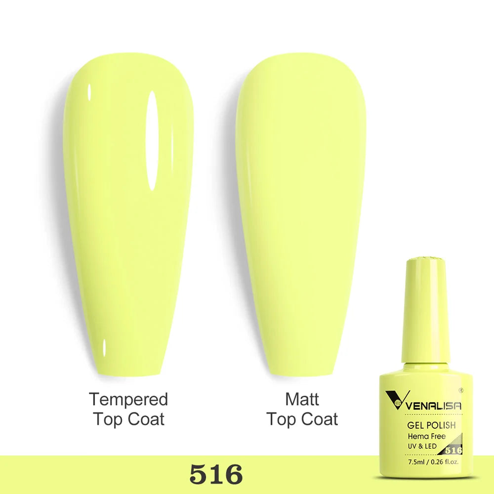 VENALISA Summer Neon Color Beauty Nail Gel Polish Bright Nail Art Salon Lacquer Soak off UV LED Fluorescence Gel Nail Varnish
