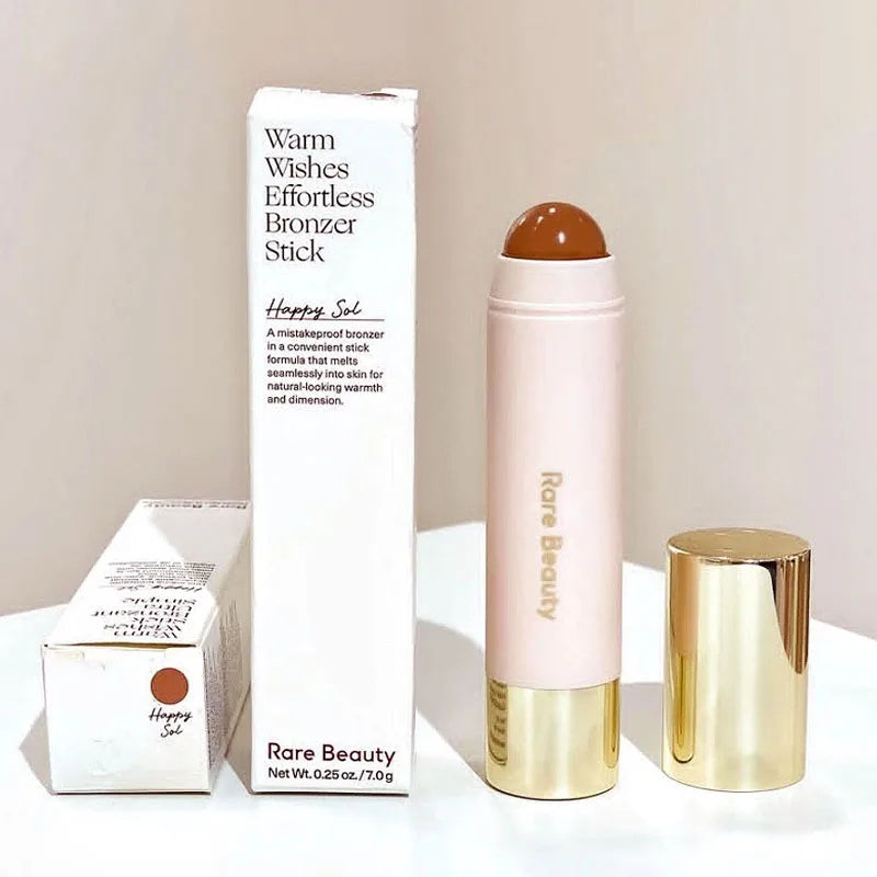 Rare Beauty 3D Face Contour Liquid Bronzer Shade Smooth Highlight Mirror Lasting Natural Nose Shadow Waterproof Brighten Makeup