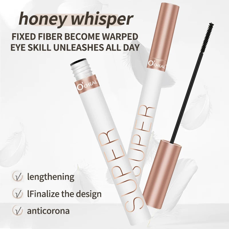 O'cheal 3D Silk Fiber Waterproof Mascara - Black Thickening
