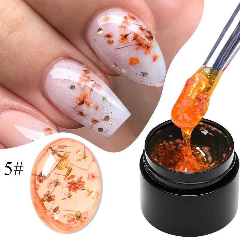 Mtssii 8ml Metallic Painting Nail Gel Polish Gold Silver Creative Elastic Nail Gel for PaintingDrawing Magic Mirror Gel Varnish