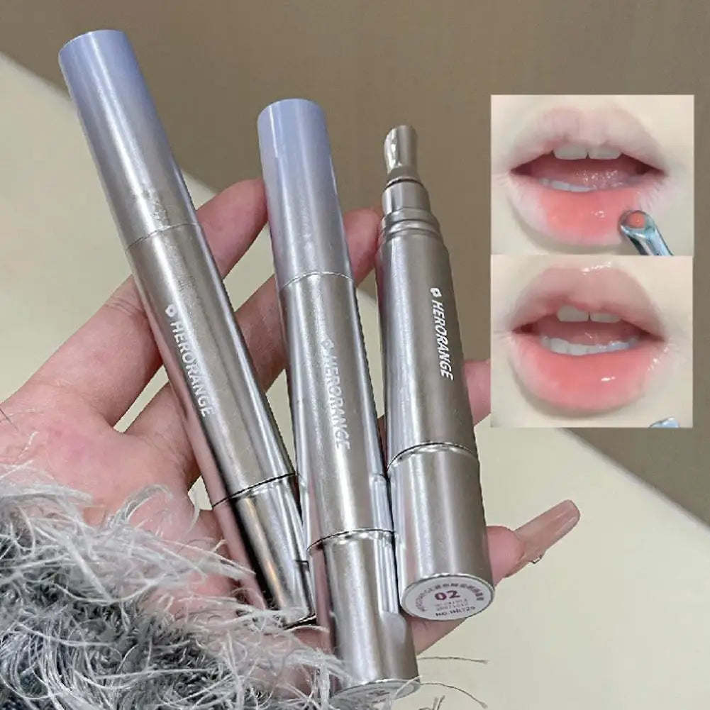 Mirror Watery Essence Lip Gloss Liquid Lipstick Jelly Lip Glaze Fading Lip Lines Water Light Jelly Makeup Moisturizing Lips Tint