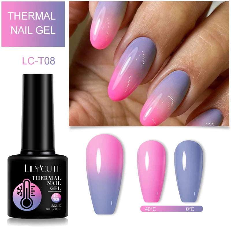 LILYCUTE 5ML Metallic Painting Liner Gel Nail Polish Super Bright Gold Silver Mirror Drawing Gel Semi Permanent Line French Nail