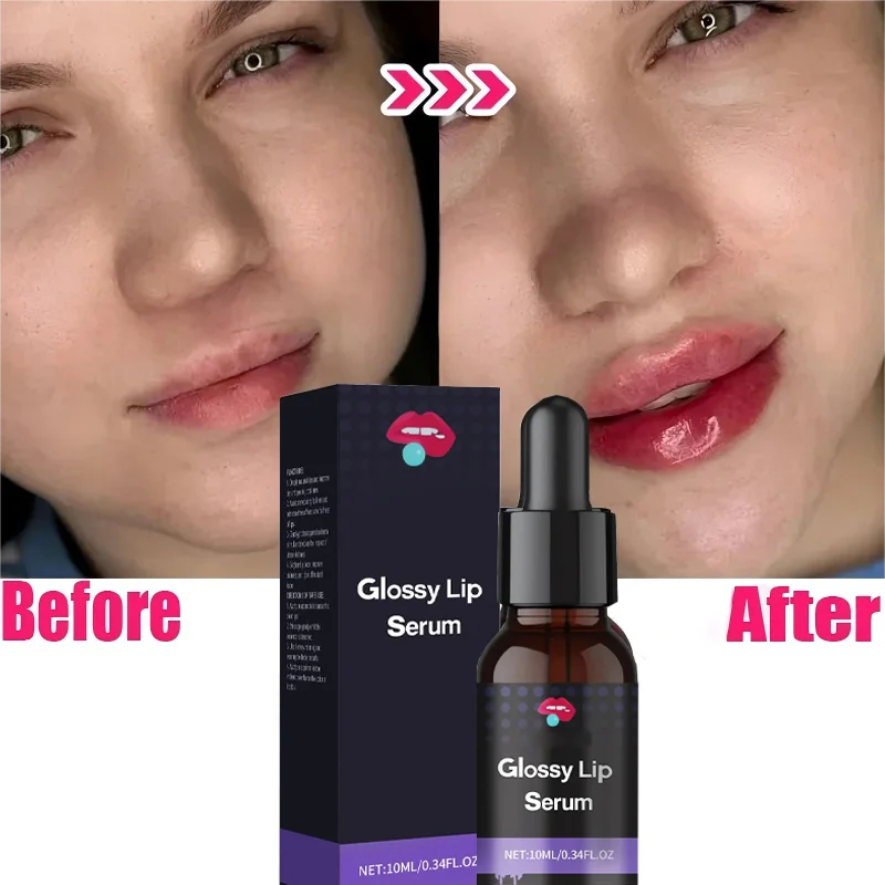 Instant Lip Plumping Essential Oil Nourishing Antiwrinkle Moisturising Sexy Lip Care Ultimate Plumping Lip Gloss Serum Cosmetics