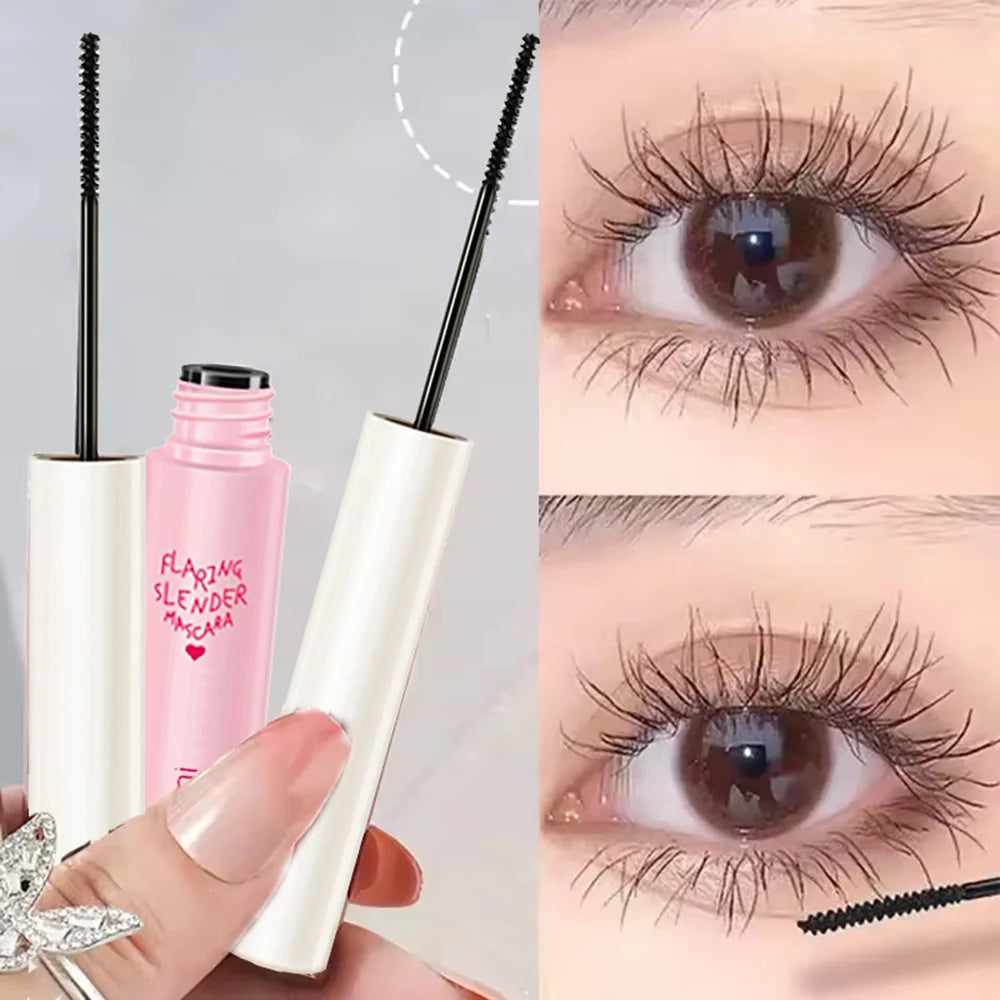 Silk Fiber Curling Mascara - Waterproof Lengthening & Volumizing