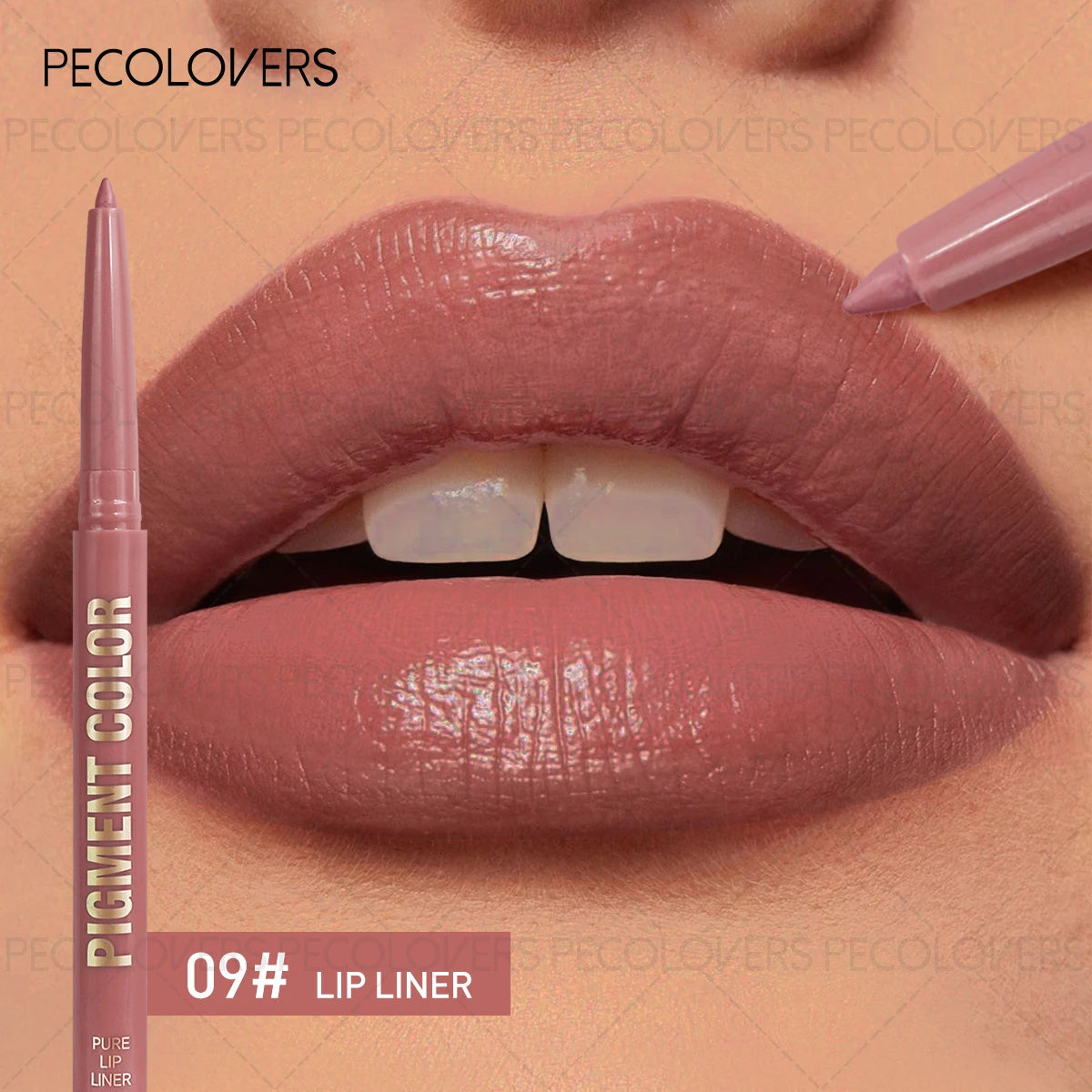 2-in-1 Waterproof Matte Lip Liner & Gloss, , Non-Stick Lipstick, Suitable for beginners