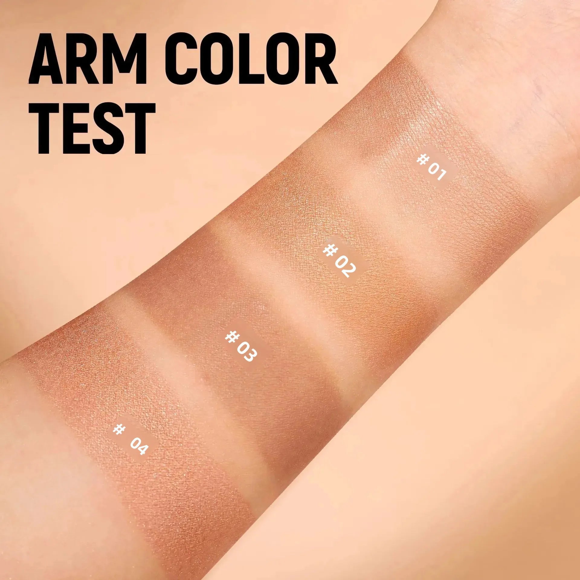 Matte Bronzer Liquid Makeup Waterproof Tanning Cream Body Oil Control Moisturizer Pearlescent Shine For Silky Skin Finish
