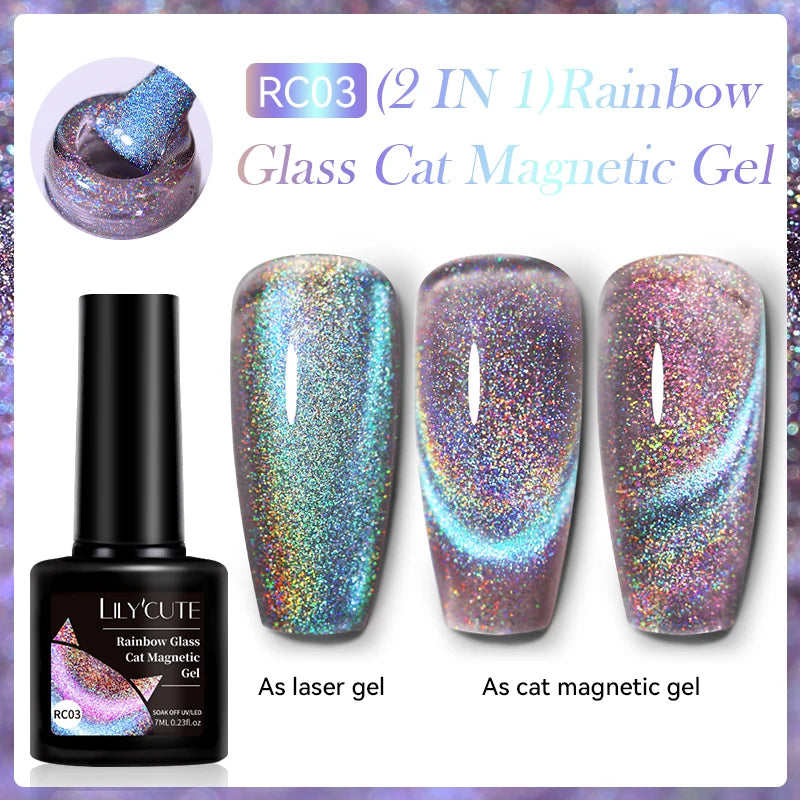 LILYCUTE 5ML Metallic Painting Liner Gel Nail Polish Super Bright Gold Silver Mirror Drawing Gel Semi Permanent Line French Nail