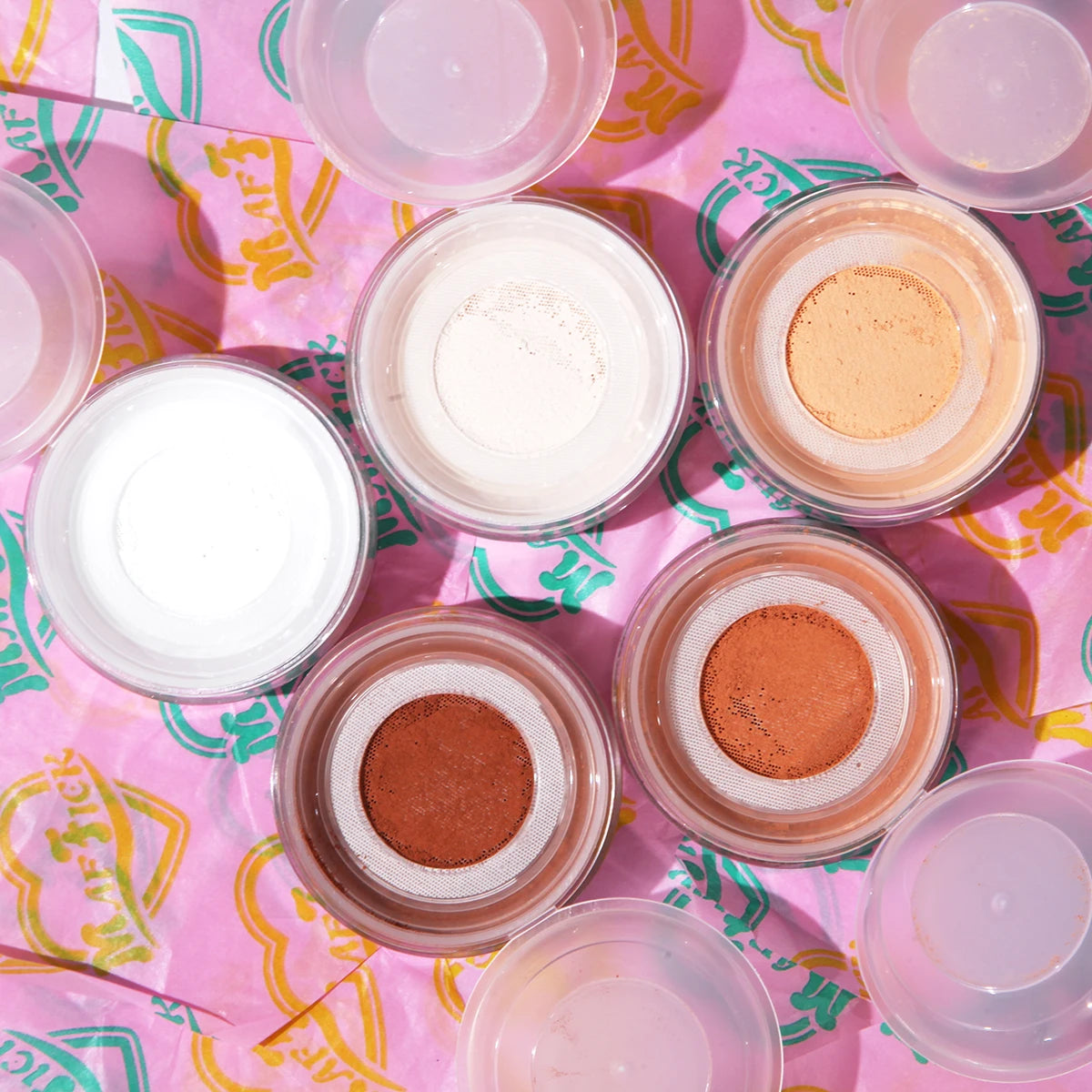 Sweet Heart Powder - Energetic, Soft-Skin Airy Loose Powder, Oil-Control, Sweat-Proof, Waterproof, Long-Lasting Setting Powder