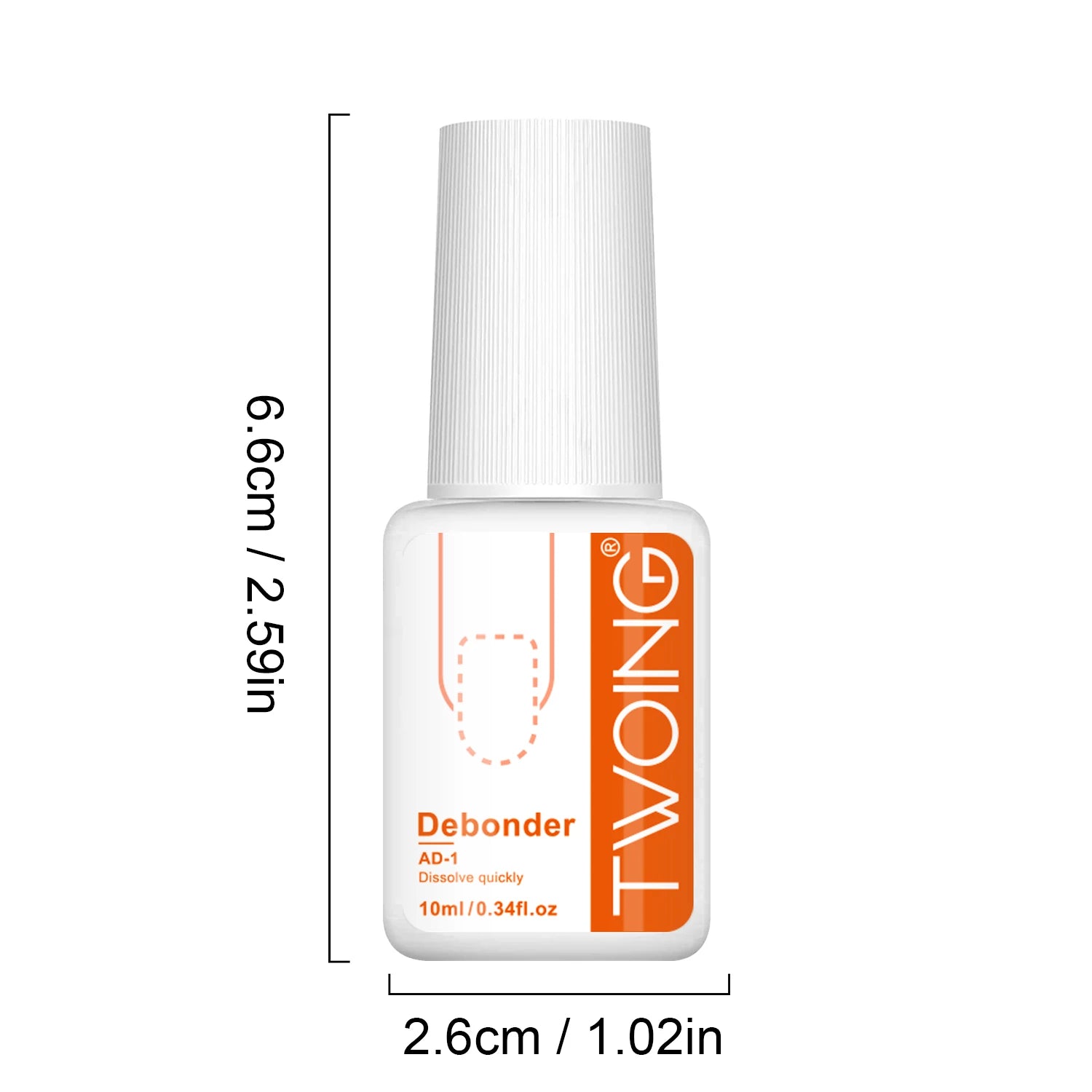 Removing false Nais, press ON Nails Glue and fake Nail Adhesives, Nal Tips Remover Manicure Accessories fast Disolve liquid 10ml