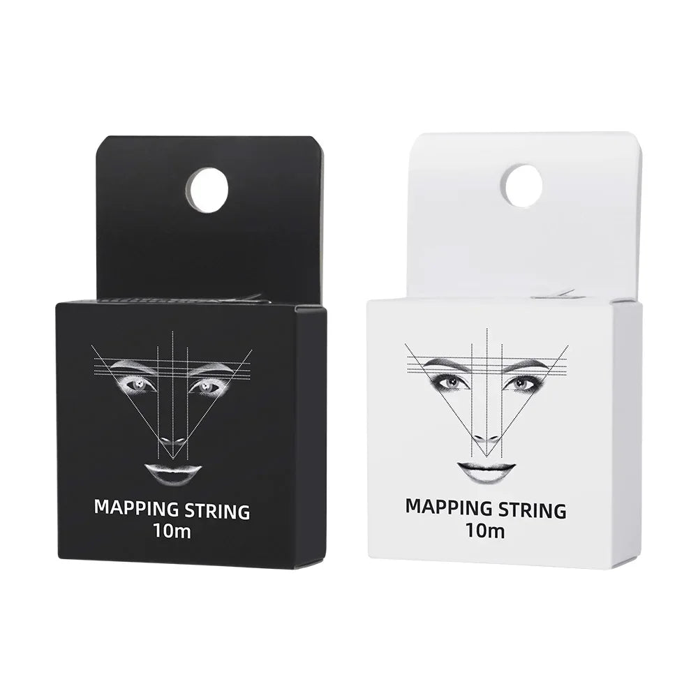 Marker Thread Tattoo Brows Tattoo Thread Eyebrow Semi Permane Ruler Auxiliary Line Drawing With Ink Positioning Mapping Line