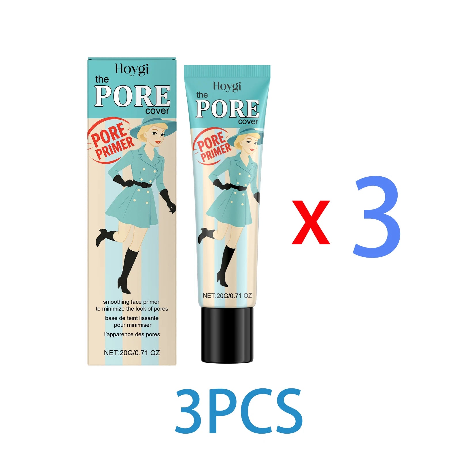 Hydrating Pore Minimizing Primer Long Lasting Non Greasy Makeup Base for Smooth Skin Wrinkle Reduction Face Primer All Daily Use
