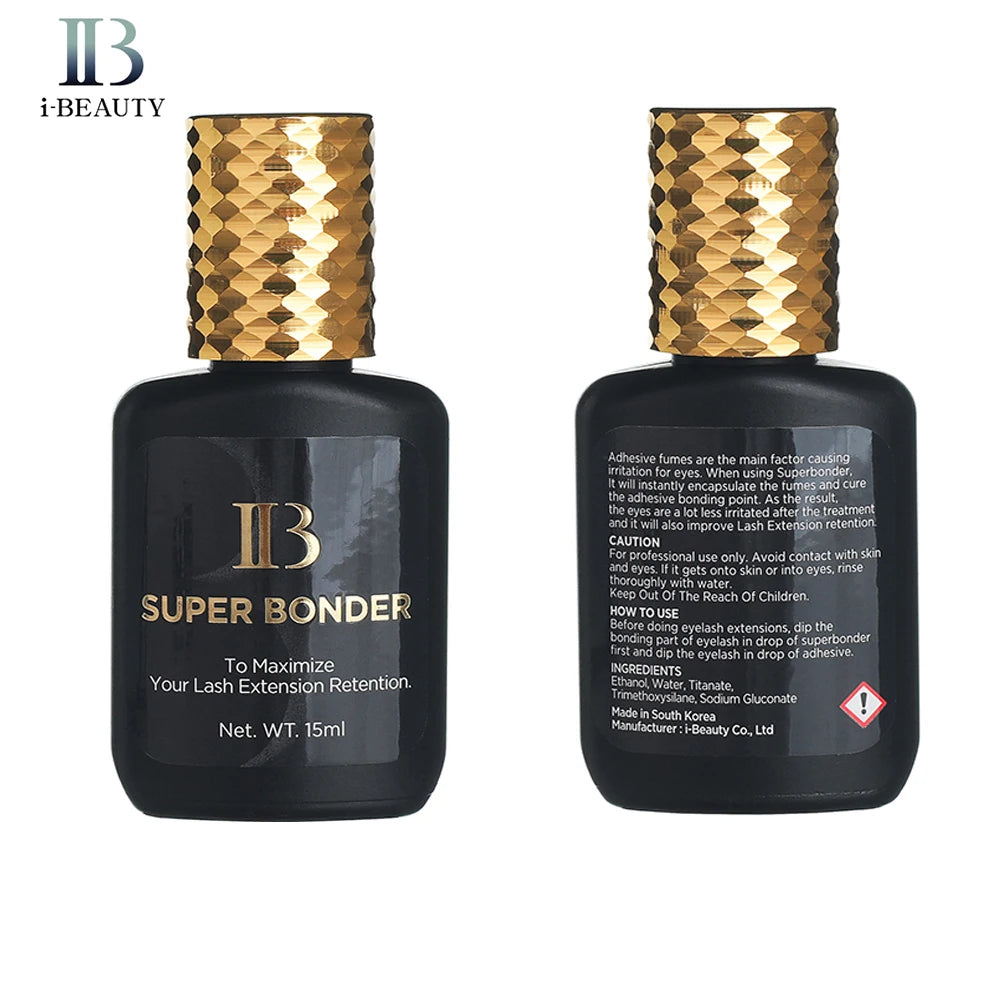 IB Primer Premium Glue Remover GBL Free Eyelash Extension I Beauty Super Bonder Glue 15ml False Lash Adhesive