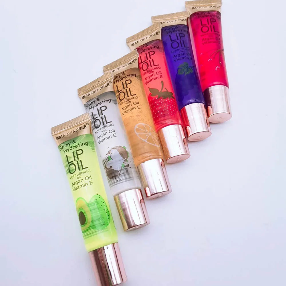 Iman of Noble 6-Piece Fruity Hydrating Lip Gloss Set - 18ml