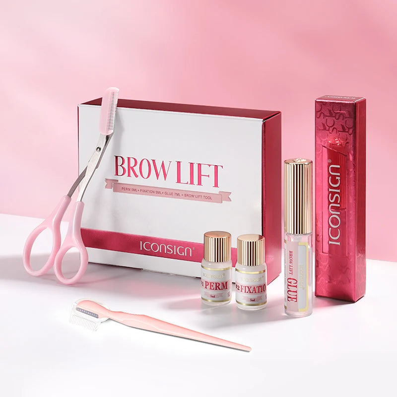 ICONSIGN DIY Eyebrow Lamination Kit - Professional Brow Perm Set