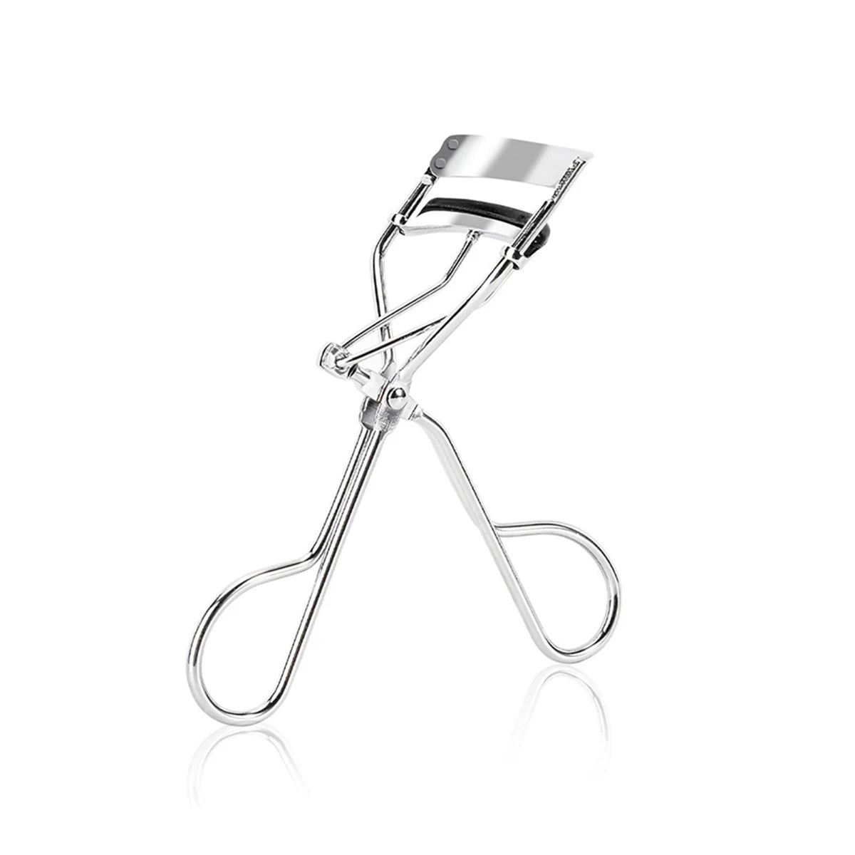 CNKESS 1Pcs Silver Protable Long Lasting Professional Natural Curling Not Hurt Eyelashes Folding False Beauty Tools Cosmetic
