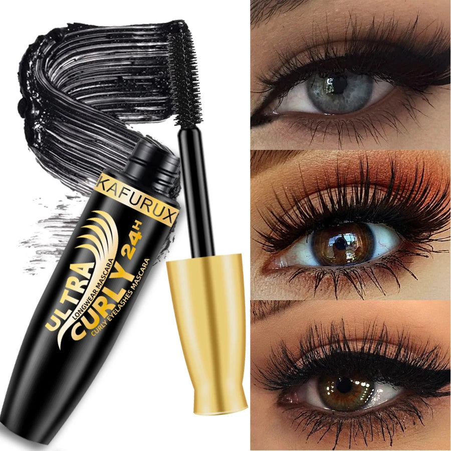 Black Lengthening Mascara - Waterproof Long-wearing Formula