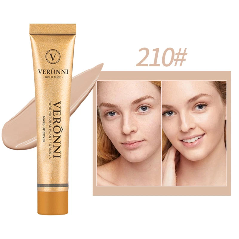 Long-lasting waterproof and sweatproof concealer with natural nude Maquiagem Liquid Concealer Beauty Face  Cosmetics Makeup Base