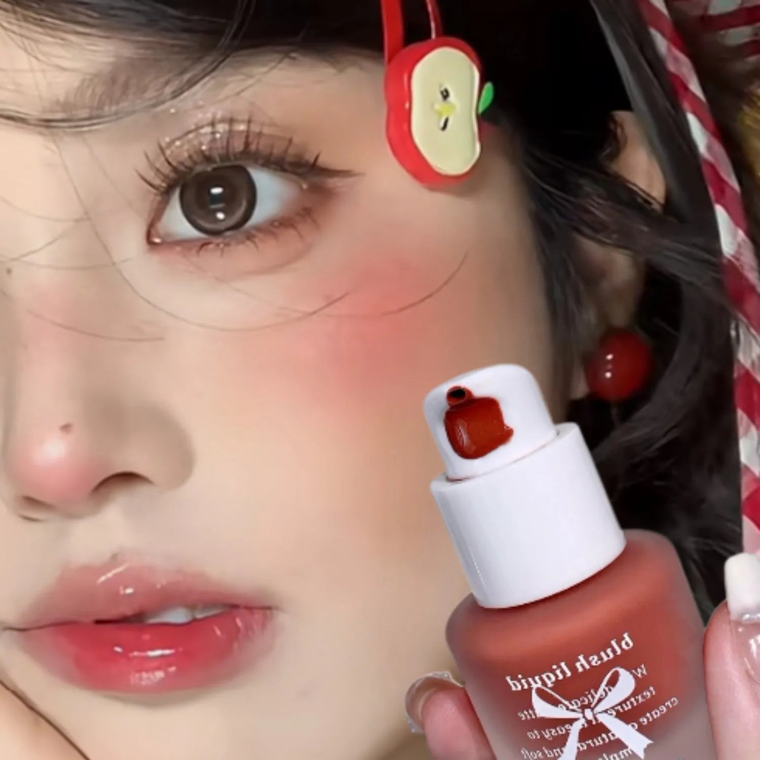 SHAQINUO 6 Colors Mist Light Blush Liquid Natural Brightening Color Low Saturation Correcting Fluid